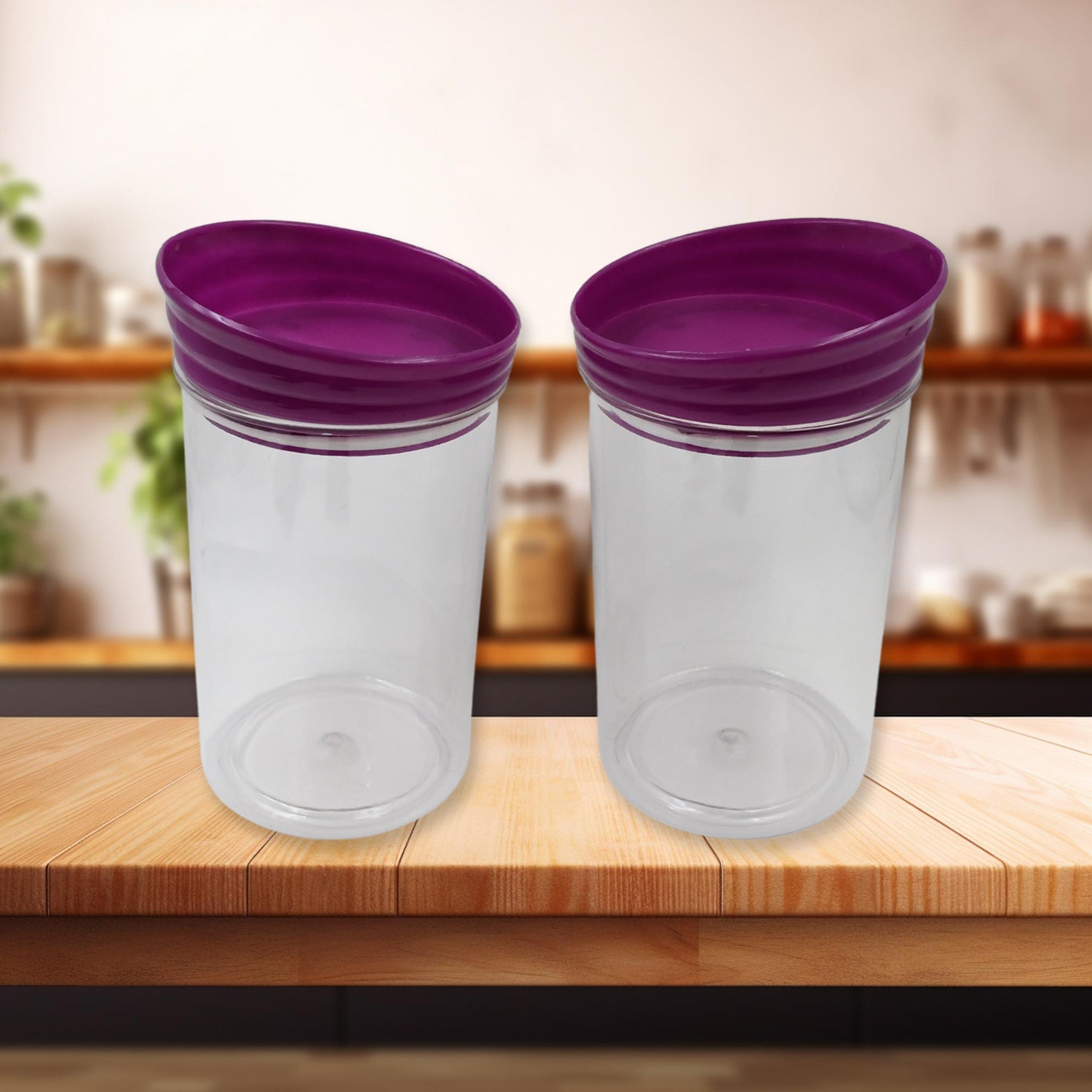 Plastic Premium Quality Kitchen Food Containers Set (1200ml Approx, Set Of 2 Pc) Plastic Premium Quality Kitchen Food Containers Set (1200ml Approx, Set Of 2 Pc)